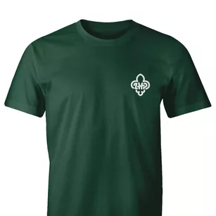 Kolekcja ZHP - koszulka z logo ZHP - ciemnozielona
