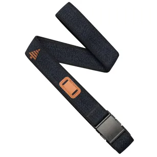 ARCADE Blackwood SLIM Belt (3,2 cm) - Heather Navy / Black - Pasek elastyczny pasek do spodni