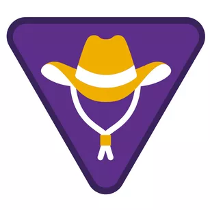 Trop zuchowy Kowboje / Kowbojki - krajoznawczy