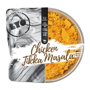 LYOFOOD Kurczak Tikka Masala z Ryżem DUŻA 128 g  (500 g) - Żywność liofilizowana
