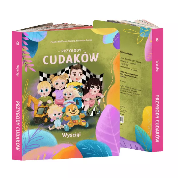 PRZYGODY CUDAKÓW Książka „Wyścigi, czyli o tym, jak radzić sobie z przegrywaniem” TOM VIII