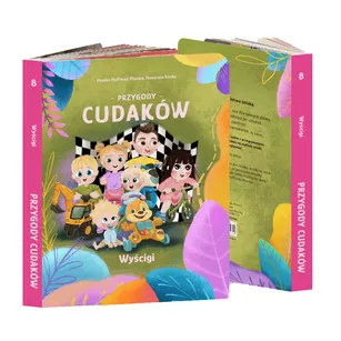 PRZYGODY CUDAKÓW Książka „Wyścigi, czyli o tym, jak radzić sobie z przegrywaniem” TOM VIII