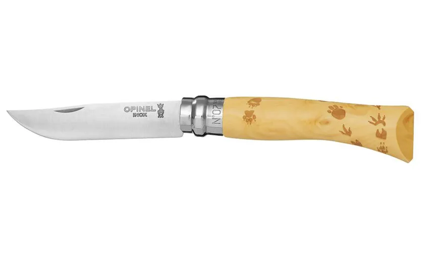 Nóż Opinel 7 Nature Spoor - tropy