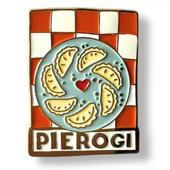 Pin metalowy - Pierogi - PINSTORY