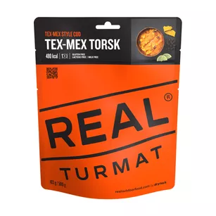 REAL TURMAT Dorsz w stylu Tex-Mex - danie liofilizowane - 500 g