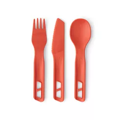 SEA TO SUMMIT Zestaw sztućców turystycznych 3 elementy - Passage Cutlery Set - Spicy Orange