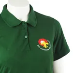 Damska koszulka polo - Chorągiew Wielkopolska - z haftowanym logo