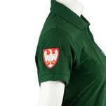 Damska koszulka polo - Chorągiew Wielkopolska - z haftowanym logo