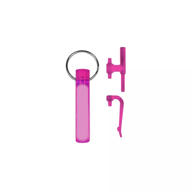 GEAR-AID Fluorescencyjny brelok Ni-Glo - Panther Pink - świecący w ciemności