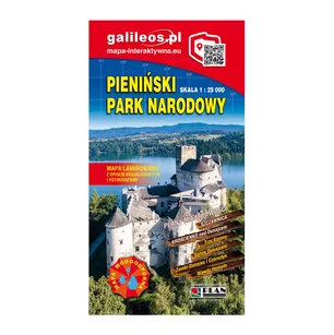 GALILEOS Mapa turystyczna - Pieniński Park Narodowy - laminowana