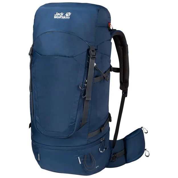 JACK WOLFSKIN Highland Trail 55+5 Men - thunder blue - plecak turystyczny