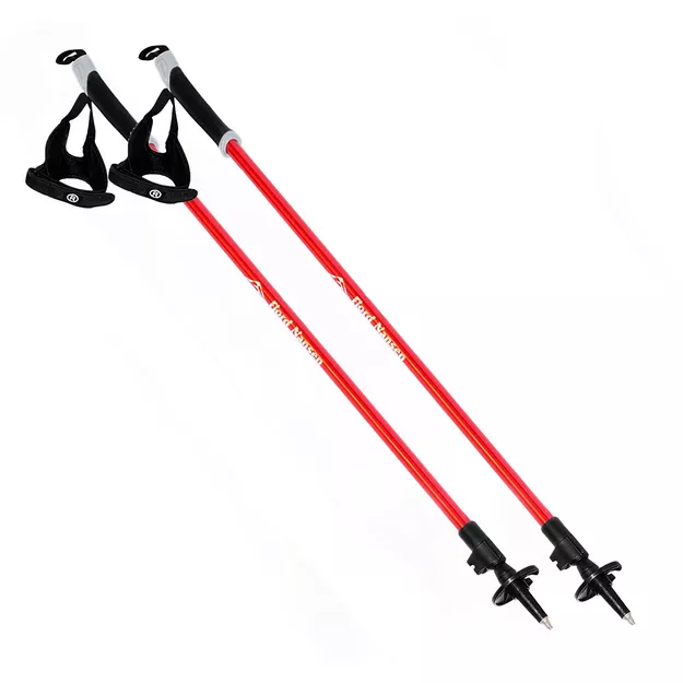 FJORD NANSEN Nordic Pro II - red - Kije do Nordic Walking