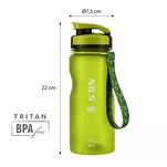 NILS NC1740 - butelka na wodę z tritanu 600 ml - zielona - 5