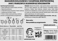 THIS 1 Liofilizat Makaron Bolognese z szarpaną wieprzowiną - 138 g - 4