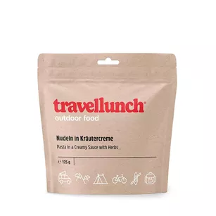 TRAVELLUNCH wegetariański makaron w sosie śmietanowym - 525 g - danie liofilizowane