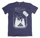 Koszulka Take Only Memories Leave Only Footprints - seria Nature - męska