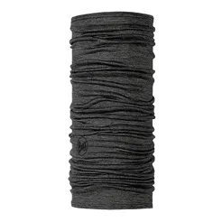BUFF Lightweight Merino Wool - Solid Grey - chusta wielofunkcyjna z wełny merino