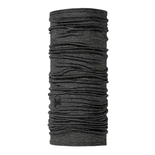 BUFF Lightweight Merino Wool - Solid Grey - chusta wielofunkcyjna z wełny merino