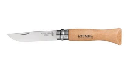 Opinel Inox N°06 Inox natural - rozkładany nóż ze stali nierdzewnej