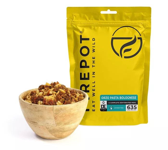 FIREPOT Orzo z sosem Bolognese 135g  - żywność liofilizowana