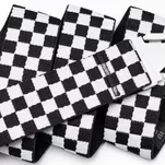 ARCADE Check (3,9 cm) - elastyczny pasek do spodni - Black/Glacial - 2