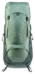 DEUTER Aircontact Lite 45+10 SL aloe-forest - Damski plecak turystyczny lekki