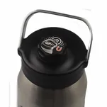 360 DEGREES Vacuum Insulated Stainless 550 ml - Black - izolowane butelka na wodę / napoje 550 ml 
