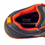 BERGSON Kibo 2.0 Low STX  anthracite - męskie niskie buty turystyczne z membraną