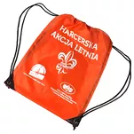 Plecak z nadrukiem, to idealny gadżet na obóz