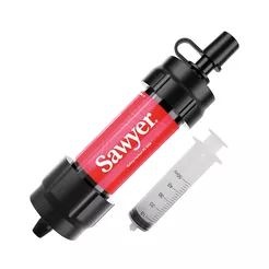 SAWYER Mini Słomka do filtrowania do wody - Red