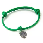 SZYSZKA Bransoletka turystyczna ze srebrną zawieszką na sznurku - różne kolory - 8