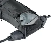 DEUTER Futura Air Trek 45 + 10 SL - black-graphite - damski plecak turystyczny