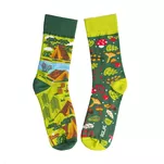 Kolorowe skarpetki #skarpyWGL Jestem z lasu | Skarpety dla turystów i harcerzy - 2