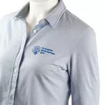 Koszula damska z logo Chorągwi Wielkopolskiej - błękitna - 3