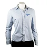 Koszula damska z logo Chorągwi Wielkopolskiej - błękitna - 4