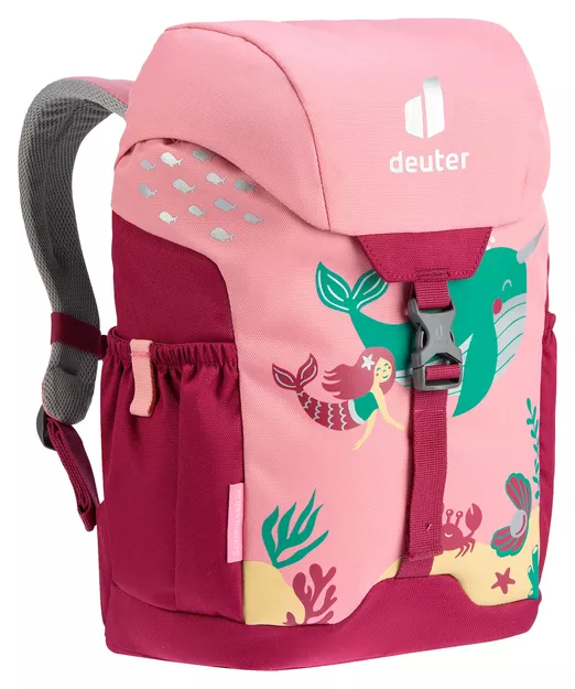 DEUTER Schmusebär - plecak dziecięcy / dla dzieci do szkoły i na wycieczkę - blossom-raspberry