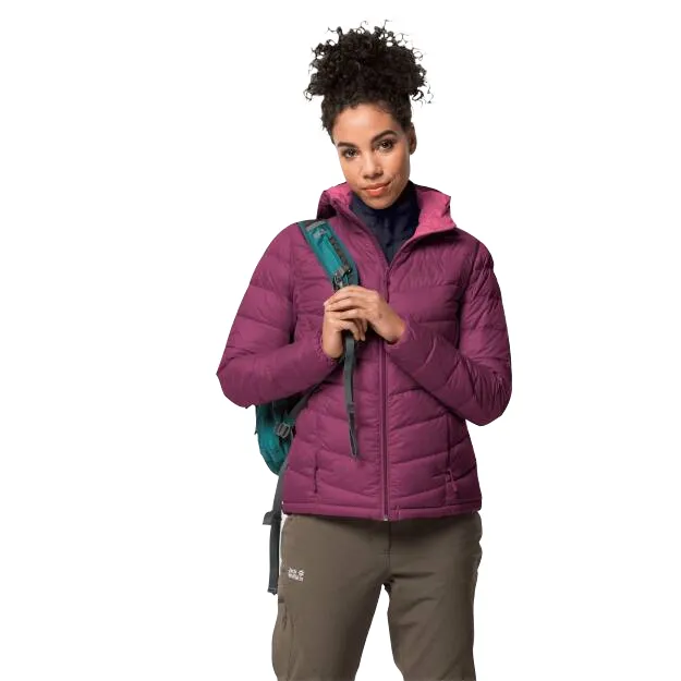 JACK WOLFSKIN Helium Wild Berry - damska kurtka puchowa