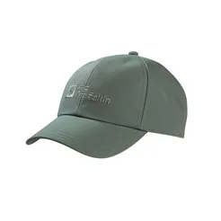 JACK WOLFSKIN Baseball Cap - Hedge Green - bawełniana czapka z daszkiem