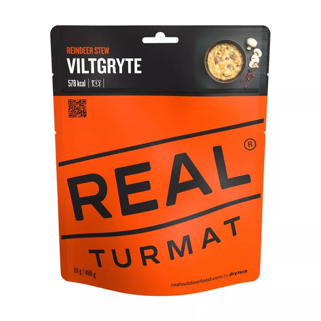 REAL TURMAT Gulasz z renifera - danie liofilizowane - 460 g