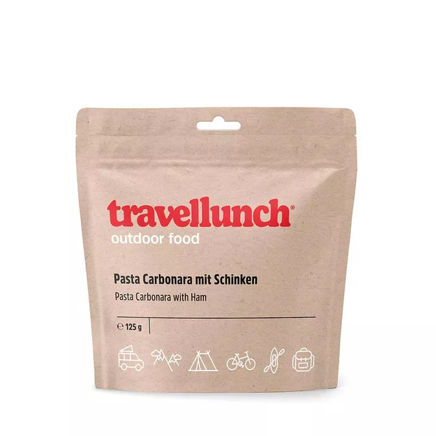 TRAVELLUNCH Spagetti Carbonara - 425 g - danie liofilizowane