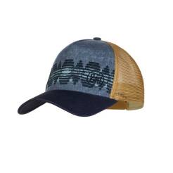 BUFF Trucker Cap Tzom Stone Blue - czapka z daszkiem siatkowa 