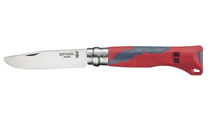 Opinel Outdoor Junior N°07 - Rouge Red - nóż składany dla dziecka