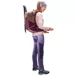 DEUTER Futura 25 SL - damski plecak turystyczny - cassis-ashrose - 9
