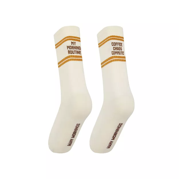 MANY MORNINGS - Rush Routine - kolorowe skarpetki sportowe