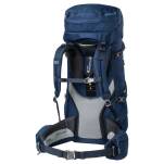 Wygodny i sztywny system nośny w plecaku Jack Wolfskin Highland Trail 50 - w  pełni regulowany