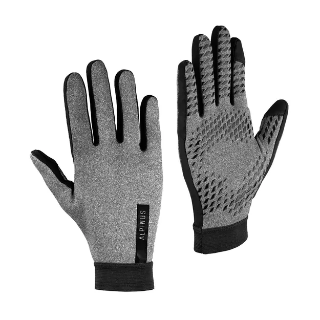 ALPINUS Maladeta - szare - Rękawiczki z silikonowymi elementami