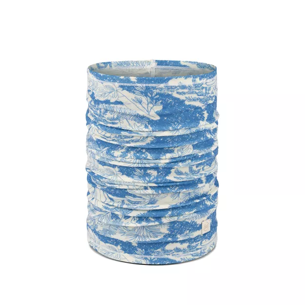 BUFF Merino Lightweight Prints - Loer Blue - bandana z wełny merino