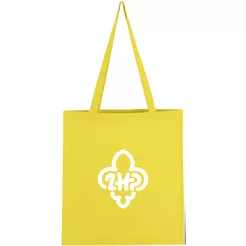 Torba bawełniana z logo ZHP - żółta