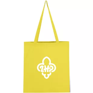 Torba bawełniana z logo ZHP - żółta