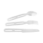 TATONKA Niezbędnik stalowy 3-częściowy - Cutlery Set I - 3
